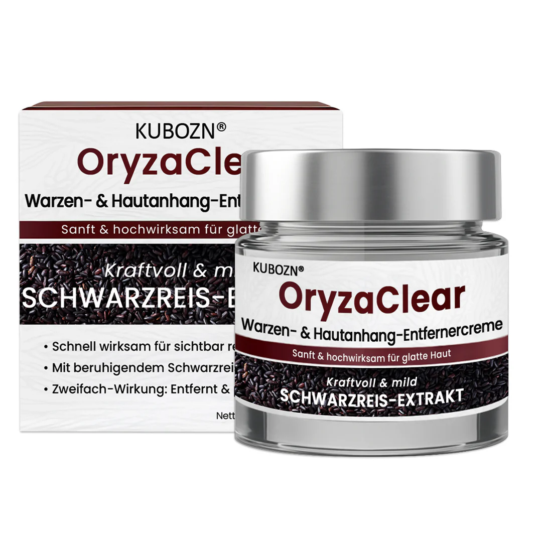 ⭐ KUBOZN® OryzaClear – Schwarzreis-Extrakt Creme gegen Hautanhänge & raue Stellen – sanft, pflanzlich & sichtbar wirksam  🅱︎ - Image 10