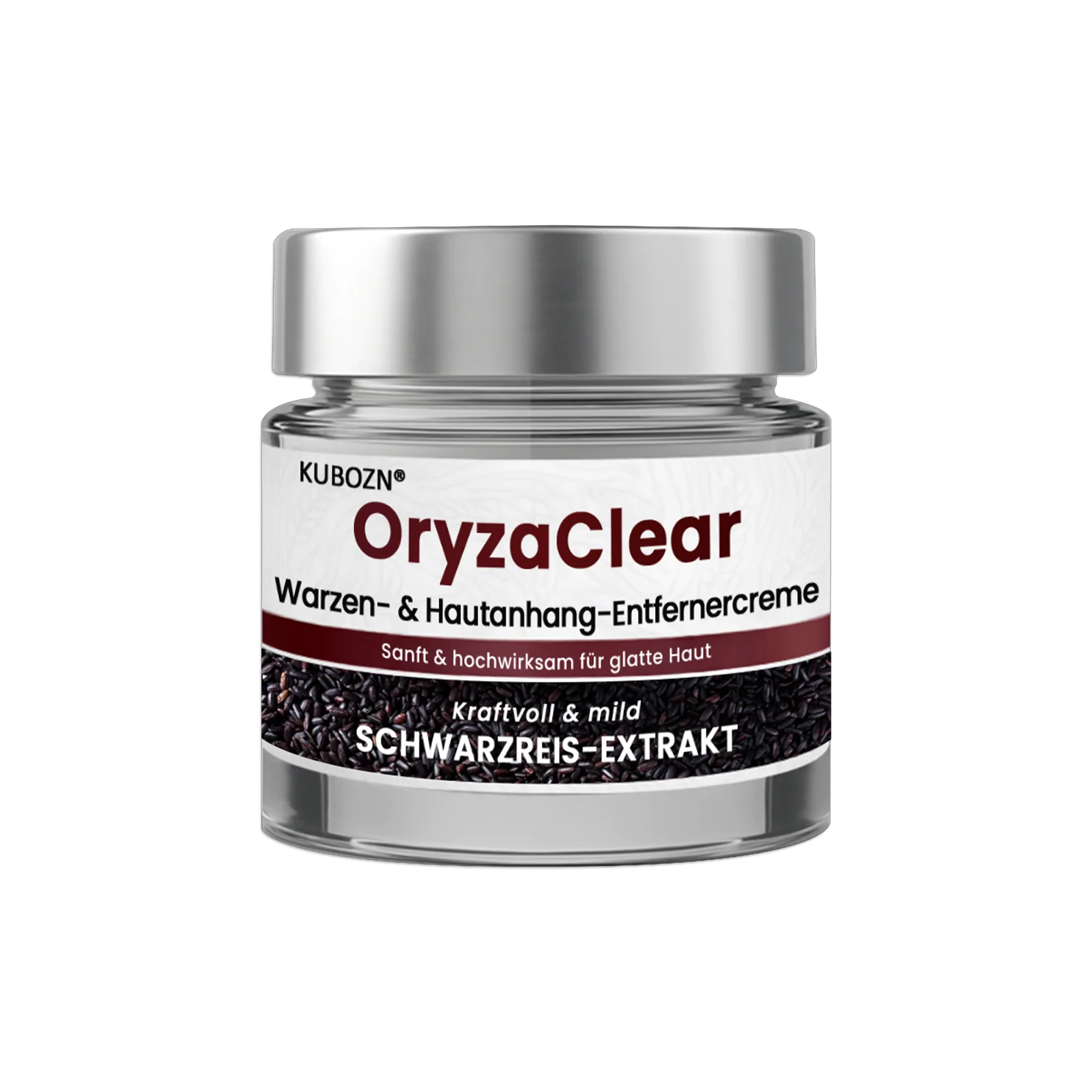 ⭐ KUBOZN® OryzaClear – Schwarzreis-Extrakt Creme gegen Hautanhänge & raue Stellen – sanft, pflanzlich & sichtbar wirksam  🅱︎ - Image 14
