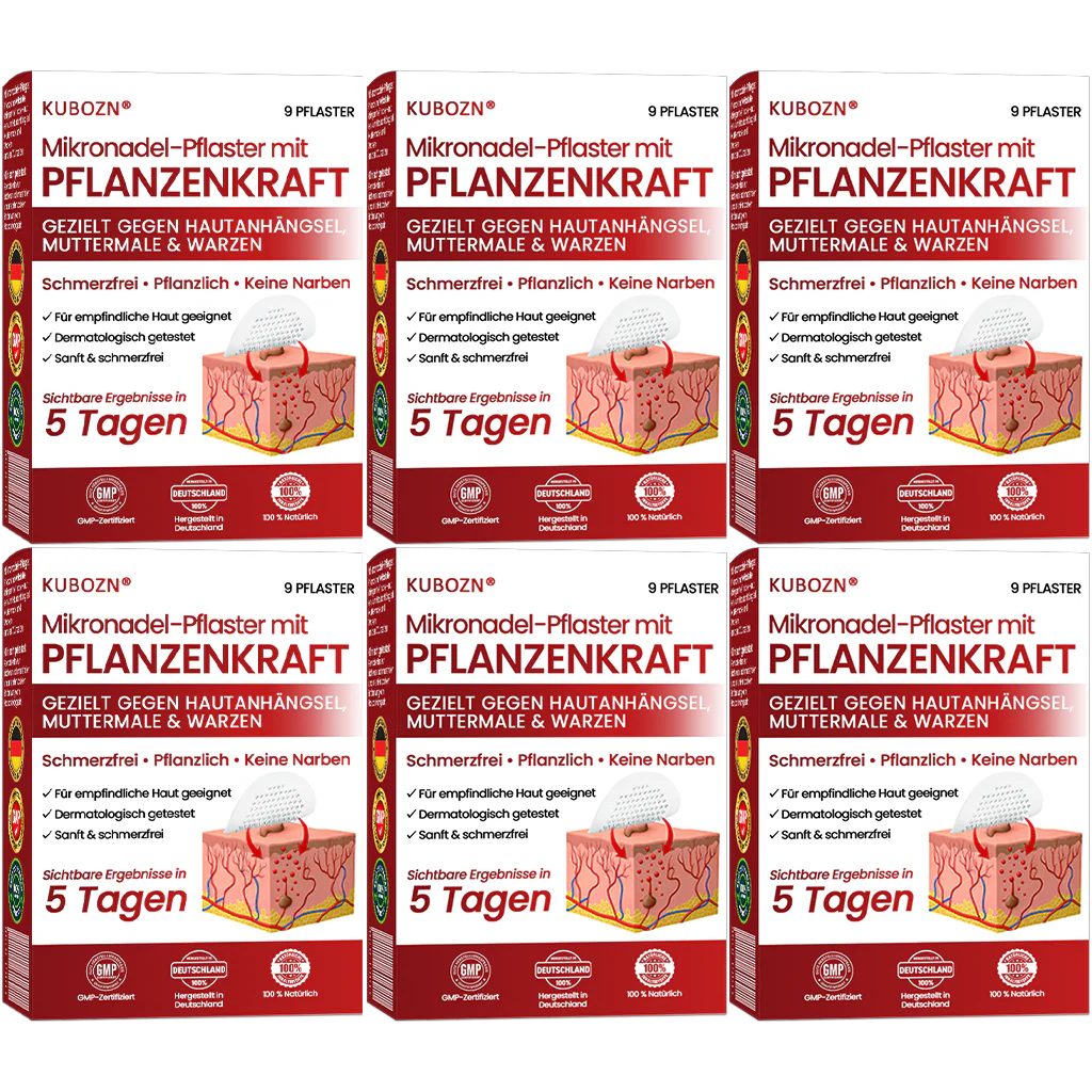 ⭐ KUBOZN® Mikronadel-Pflaster – 2025 optimierte Formel gegen Hautanhängsel & Warzen - Image 11