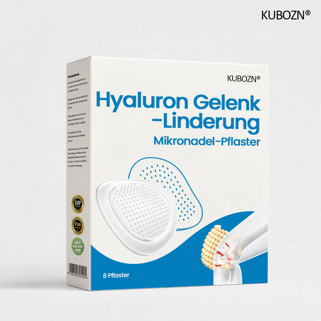 KUBOZN® Hyaluron Gelenk-Linderung Mikronadel-Pflaster - Image 6