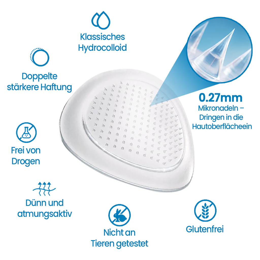 ✅ KUBOZN® Hyaluron Gelenk-Linderung Mikronadel-Pflaster  🅱︎ - Image 4