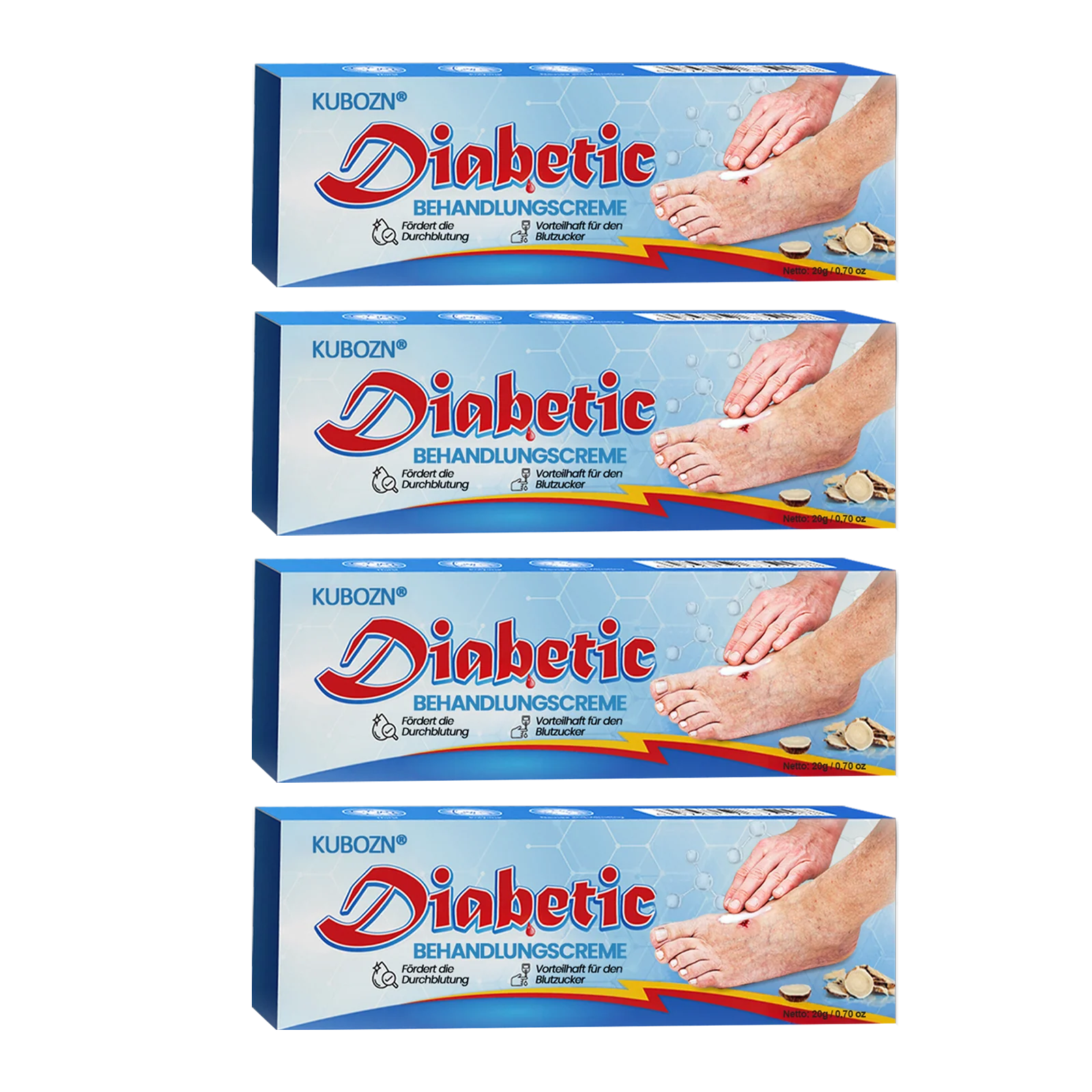 KUBOZN® VitaGluco Diabetes-Behandlungssalbe🌿 Dermatologisch getestet & empfohlen (offer) - Image 10
