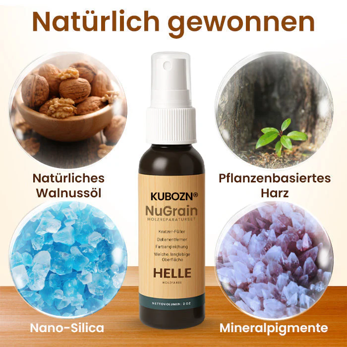 KUBOZN® NuGrain Holzreparatur-Set – 60s Reparatur & 3D-Holzfaser-Technologie 🅱︎ - Image 8