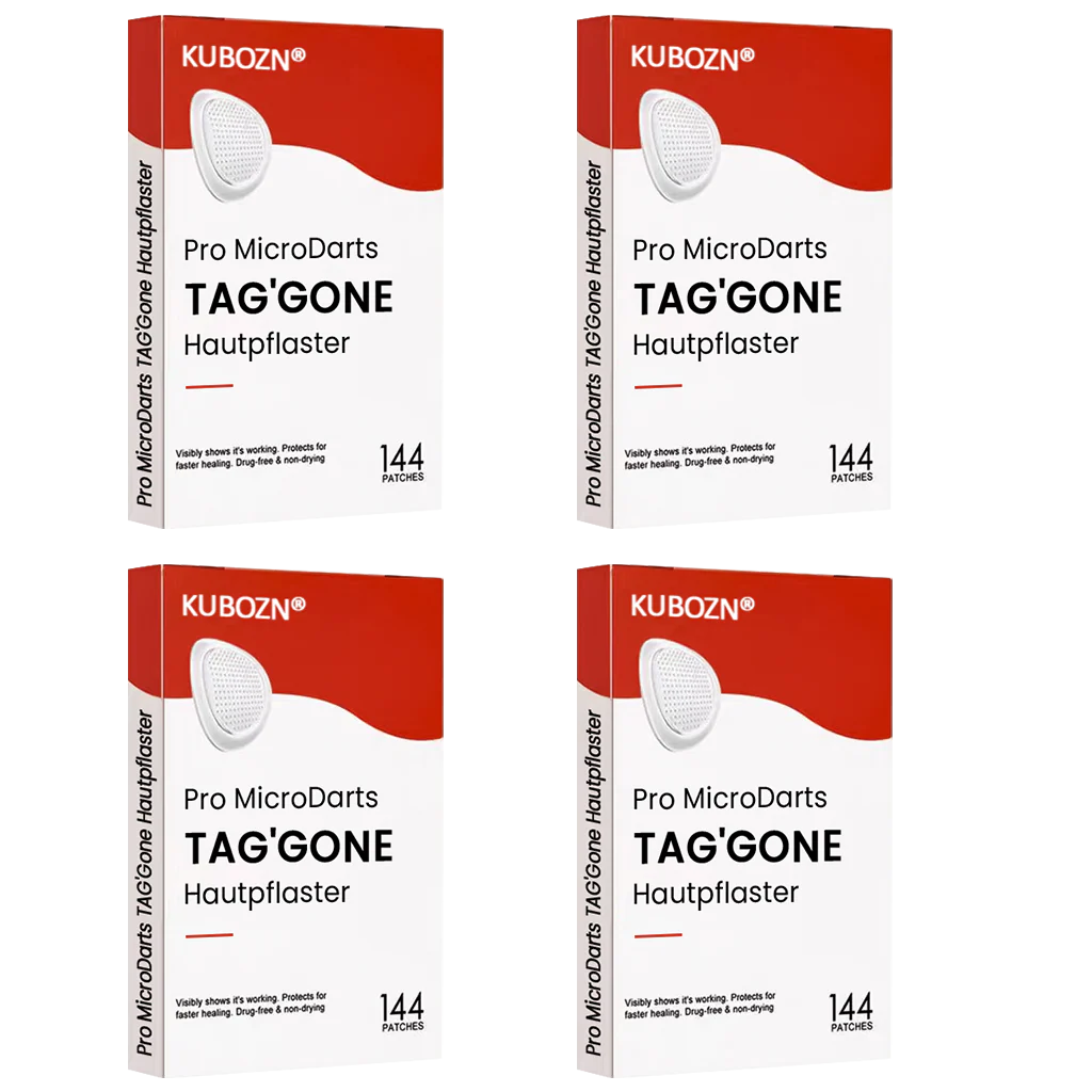 KUBOZN® Pro MicroDarts TAG'Gone Hautpflaster zur Skin-Tag-Entfernung 🅱︎ - Image 7