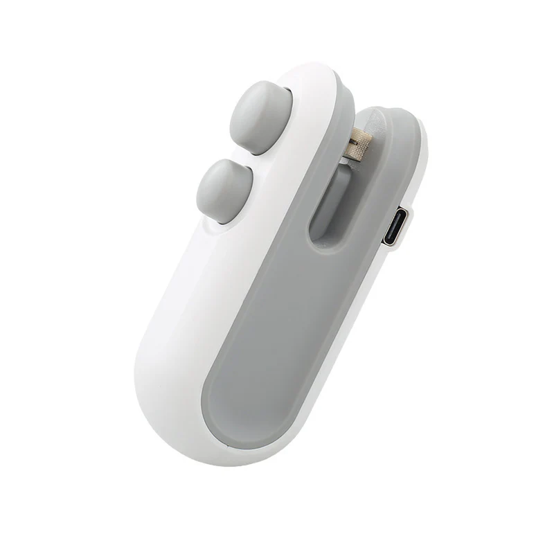 KUBOZN®  2-in-1 Mini-Beutelverschließer & Schneider – USB-aufladbares Heißsiegelgerät 🅂 - Image 2